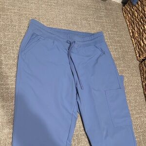 Women’s ceil blue scrub pants size large
